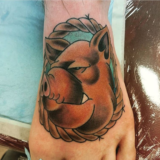 Explore walking dead tattoo ideas, creative tattoo ideas in San Diego, available at Sideshow Tattoo and Piercing