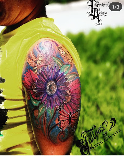 Explore new school tattoo ideas, creative tattoo ideas in Jacksonville, available at Inkspirational Artistry