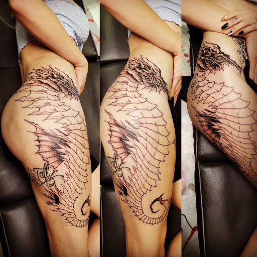 Explore karma tattoo ideas for men, creative tattoo ideas in Tucson, available at Jesses Tattoos & Tattoo Supplies