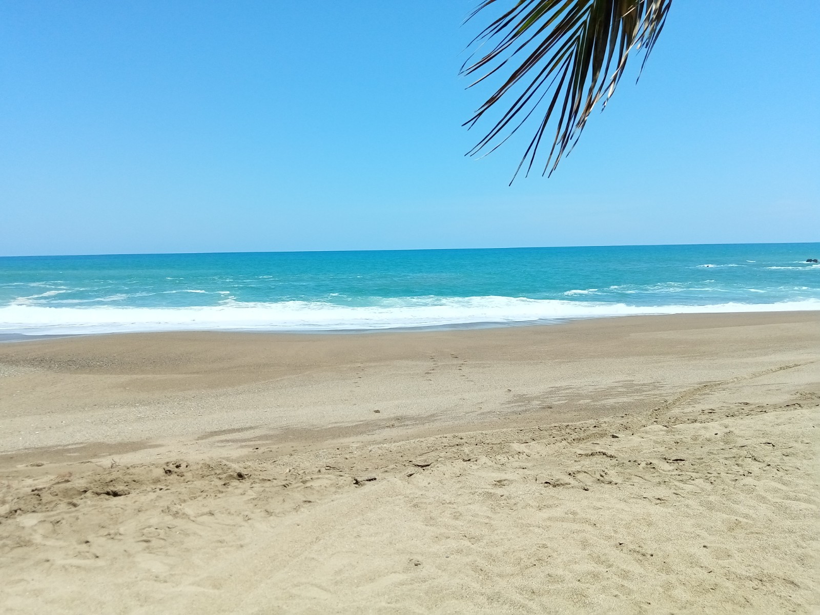 Photo de Playa Rangel avec plage spacieuse