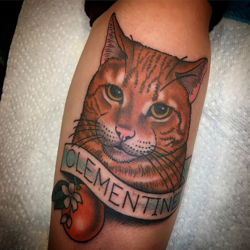 Explore half sleeve cover up tattoo ideas, creative tattoo ideas in Ferndale, available at Signature Tattoo