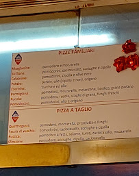 Menu du Panificio Graziano à Palermo