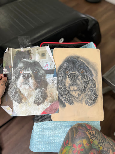 Explore ring tattoo cover up ideas, creative tattoo ideas in East Islip, available at Shadow Tattoo