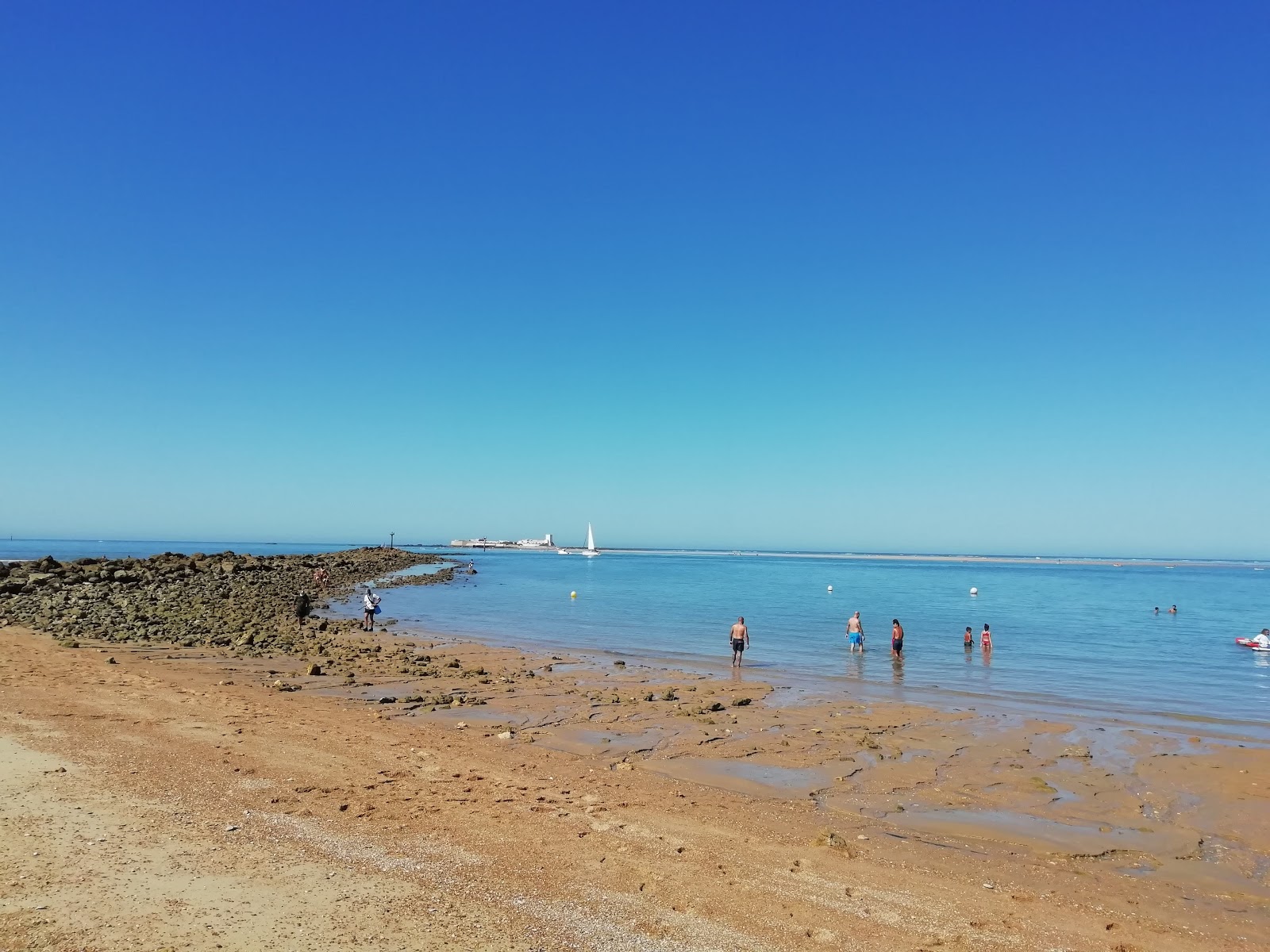 Photo de Playa de Sancti-Petri - endroit populaire parmi les connaisseurs de la détente