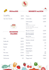 Restaurant Brasserie Deruelle à Lyon (la carte)