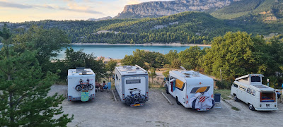 area sosta camping car à Aiguines