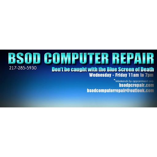 BSOD Computer Repair in Pittsfield, Illinois