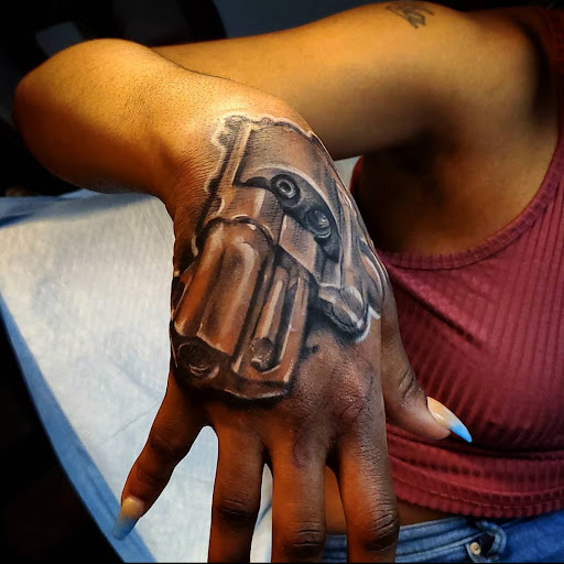 Find jack skellington tattoo ideas for your next unique tattoo in Inkster at Legit Ink Tattoo Studios