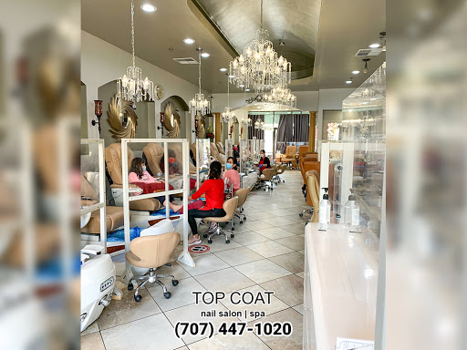 Nail Salon «Top Coat Nail Salon & Spa», reviews and photos, 1631 E Monte Vista Ave #105, Vacaville, CA 95688, USA