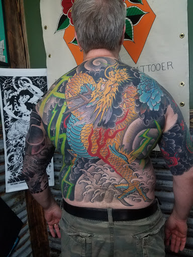 Explore chicano art tattoo ideas, creative tattoo ideas in Fort Lauderdale, available at Borrowed Time Tattoo