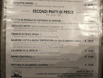 La Famiglia à Rome menu