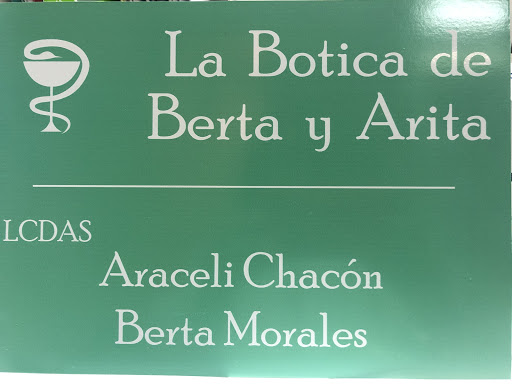 La Botica de Berta y Arita. Lcdas. Araceli Chacón y Berta Morales