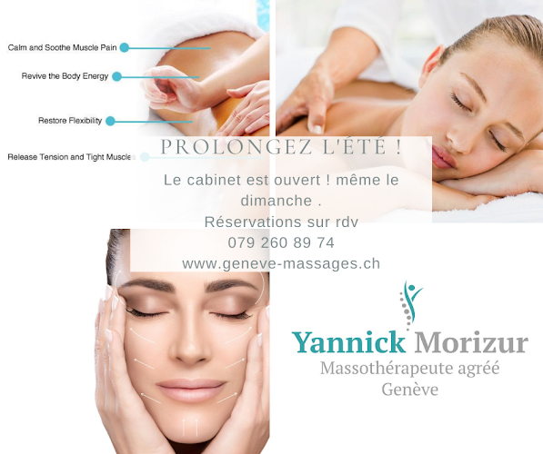 Massage à Genève Yannick Morizur ( Asca Rme ) - Masseur