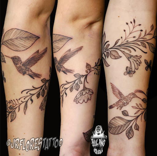 Explore comic book tattoo ideas, creative tattoo ideas in Caldwell, available at Blue Ring Studio Tattoo & Piercing