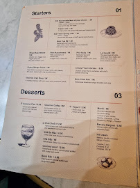 Mâm Son à Paris menu