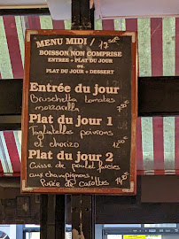 Carte du CAFÉ DU TEMPLE à Paris