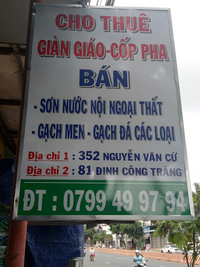 Chuyên cho thuê gian giáo cốp pha tại buôn mê thuộc chi nhánh 2