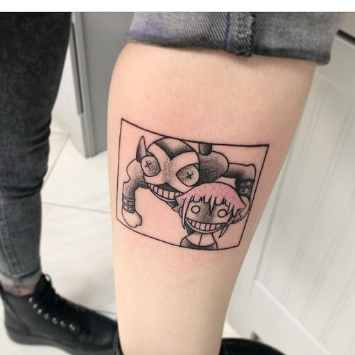 Explore death star tattoo ideas, creative tattoo ideas in Schaumburg, available at Atmosphere Tattoo Gallery - Schaumburg