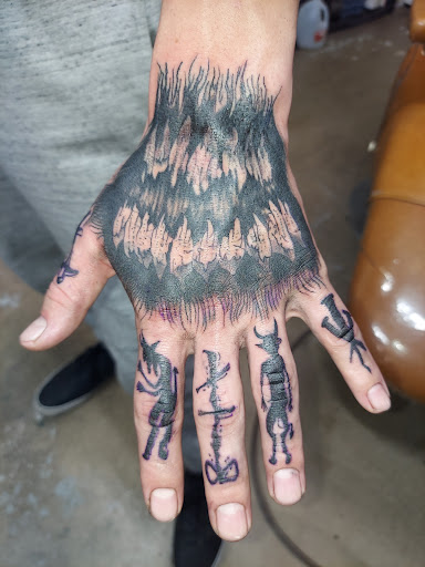 Explore eagle scout tattoo ideas, creative tattoo ideas in Odessa, available at Little Dragon Tattoos Studio