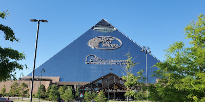 Memphis Pyramid Arena in Tennessee, United States