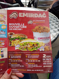 Kebab Emirdag Dunkerque à Dunkerque (la carte)