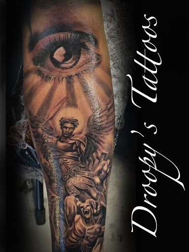 Explore grandbaby tattoo ideas, creative tattoo ideas in Dallas, available at Empire barbers & Ink