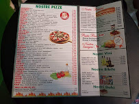 Menu / carte de Pizzeria lorenzo à Valenciennes