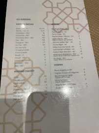Restaurant de spécialités perses Shabestan - Champs-Élysées à Paris (la carte)