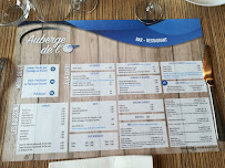 Restaurant Auberge de l'O à Renaison (la carte)