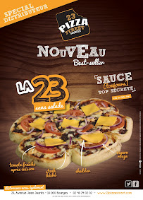 23 Pizza Street distributeur La Chapelle-Saint-Ursin à La Chapelle-Saint-Ursin carte