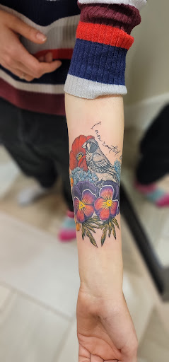 Explore paw print tattoo ideas, creative tattoo ideas in Molalla, available at Back40Tattoo