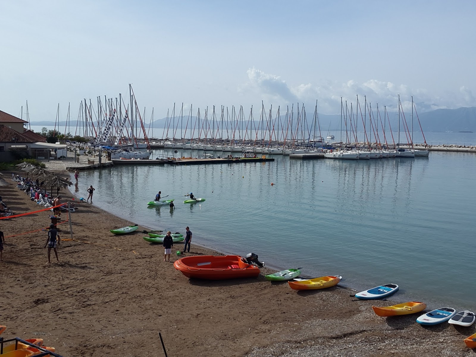 Vounaki beach'in fotoğrafı biraz temiz temizlik seviyesi ile