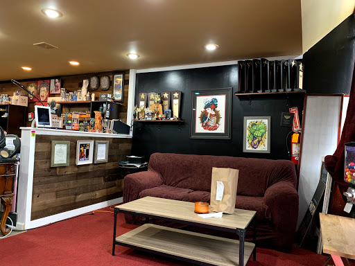 Explore lady justice tattoo ideas, creative tattoo ideas in Oceanside, available at Undead Ink