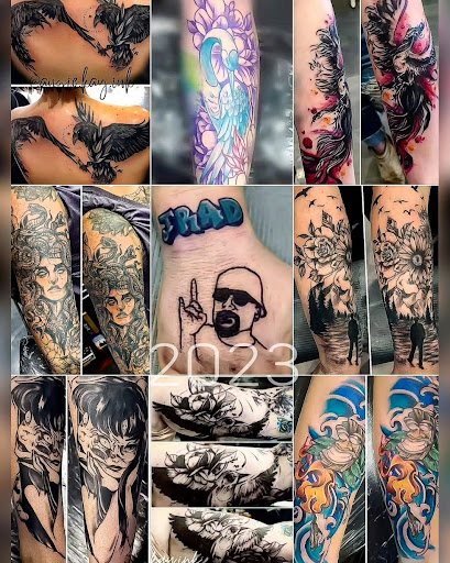 Explore shipwreck tattoo ideas, creative tattoo ideas in Casper, available at Luna & Lotus Amethyst Ink Angie Kay