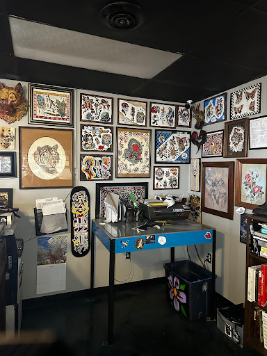 Explore men neck tattoo ideas, creative tattoo ideas in Talbott, available at Alpha Tattoo co.