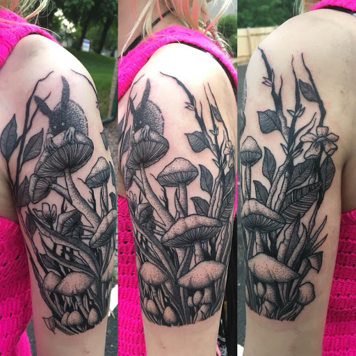 Explore father and daughter c.r.p.s tattoo ideas, creative tattoo ideas in Elk River, available at Subjective Art Tattoo, LLC