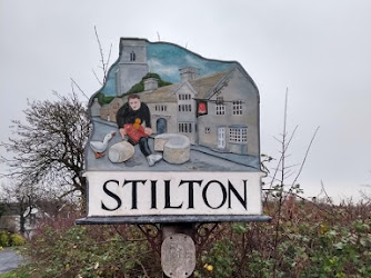 Stilton town sign