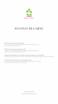Menu / carte de La Maison Du Port à Lazise