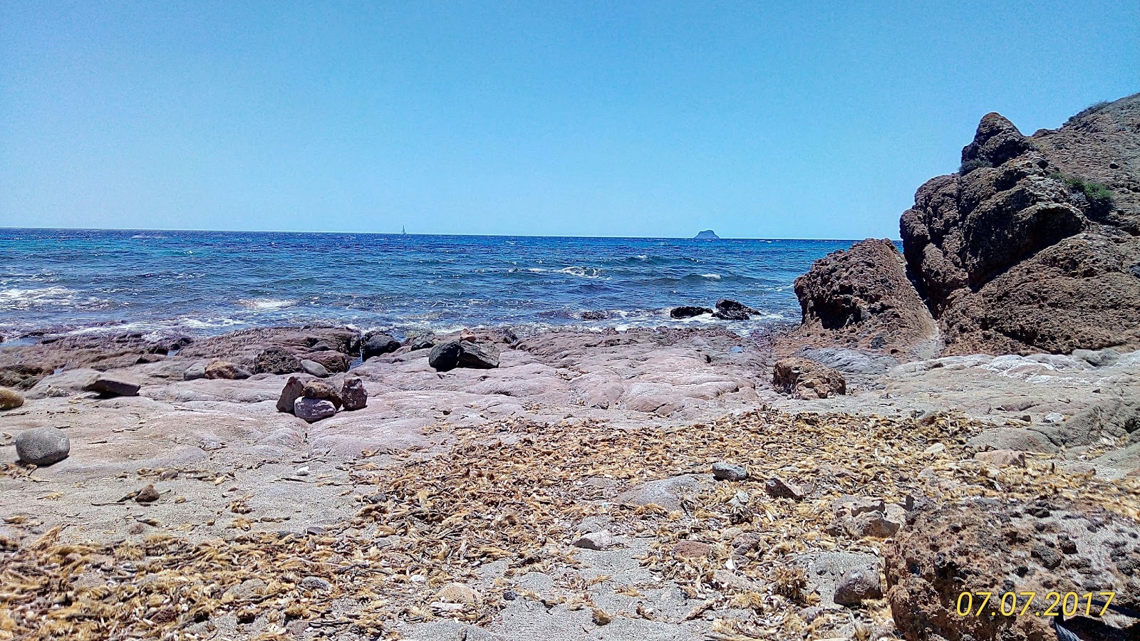 Valokuva Spiaggia di Capo Speroneista. puhtaustasolla korkea