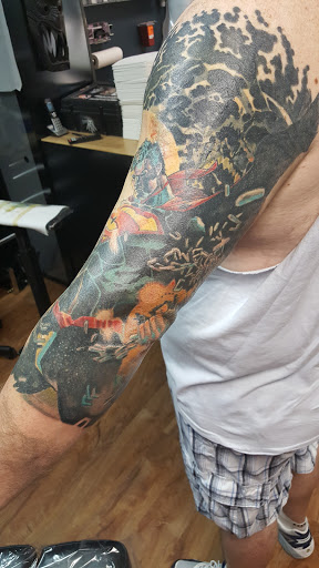 Find cat tattoo ideas female for your next unique tattoo in Grand Rapids at Plowshare Studios