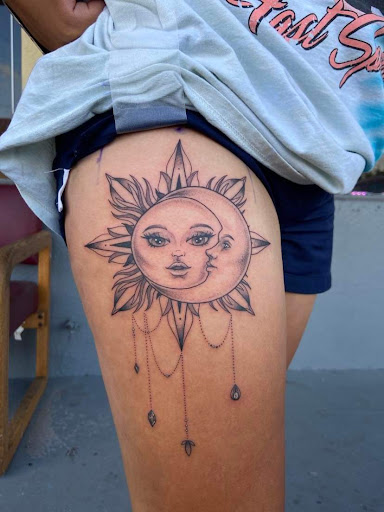 Explore record tattoo ideas, creative tattoo ideas in Fort Pierce, available at Goodfellas Tattoo & Body Piercing