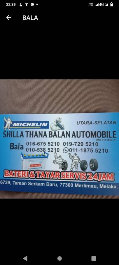 Shilla thanabalan Automobile