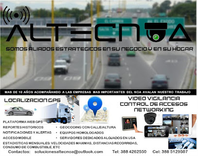 Altecnoa- Seguimiento Satelital - CCTV - Redes - Control de Asistencia - Camaras de Seguridad