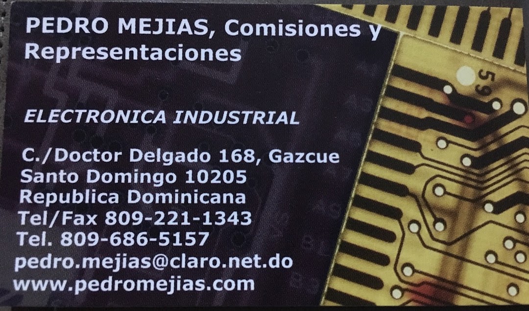 Pedro Mejías, Comisiones & Representaciones