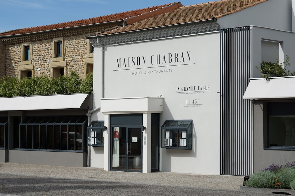 Maison CHABRAN - Le 45ème (Bistrot Gourmand) à Pont-de-l'Isère