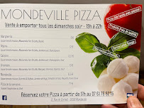 Menu / carte de MondevillePizza91 à Mondeville
