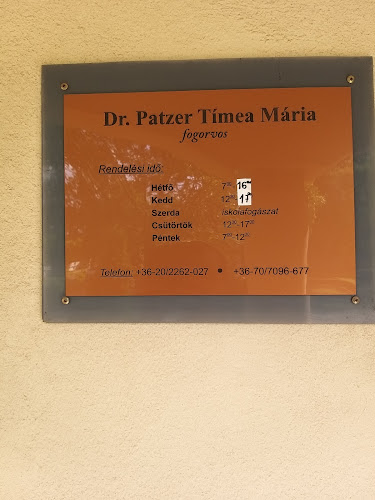 Értékelések erről a helyről: Dr. Patzer Tímea, Mezőberény - Fogászat