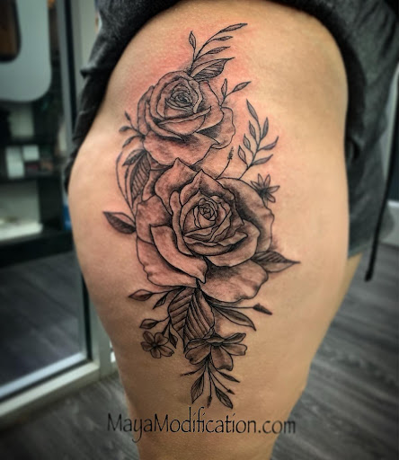 Explore simple fish tattoo ideas, creative tattoo ideas in Sioux City, available at Maya Modification