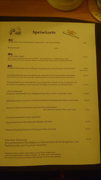 Landgasthof Schöne Aussicht à Althütte carte