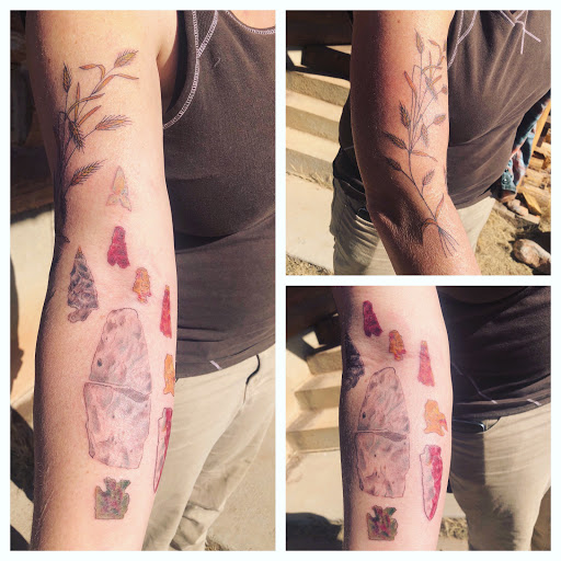 Explore tattoo idea legs, creative tattoo ideas in Moab, available at Moab Tattoo